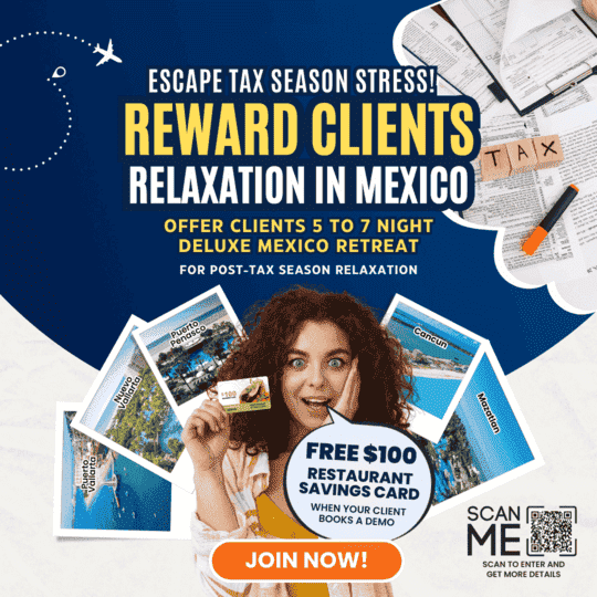 Reward clients, relaxation in Mexico - Travel Package