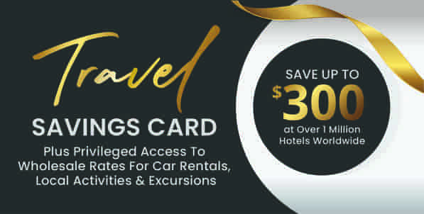 Travel saving card - upto 300 - Travel Package